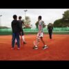On-court movement, fitness session