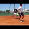 Forehand drills with Matas, Sixto and Tiphanie