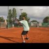 Backhand drills with Ivan and Povilas