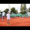 Balance drills with Rafael