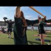 Using sticks in fitness practice