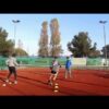 Fitness session on the court