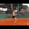 Forehand drills with a med ball