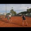 Backhands with Rachel