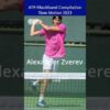 Backhand Compilation Slow motion #shorts