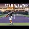 Stan Wawrinka | Court Level Practice