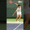 Ben Shelton Funny Backhand slice Slow Motion #BenShelton