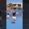 Moving forward means more control : 2 keys for the two-handed backhand #tennis #tennistip