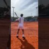 The IDEAL CARDIO DRILL to finish your warmup! Your legs will be burning 🥵🔥 #tennis #cardio