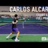 Carlos Alcaraz | Court Level Practice [2023 IW]