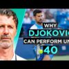 Eye of the coach: “Novak Djokovic’s body is extremely young for his age!”
