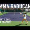 Emma Raducanu | Court Level Practice PART1 [2023 IW]