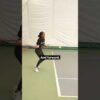 How to hit your shot when you run a lot. Spoiler : don’t rush it! #tennis #sports #tennistip #coach