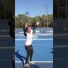 Slice serve: the basics!! 🎾 👀 #tennis #tennistips #tenniscoach