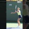 Karolina Pliskova forehand slow-motion