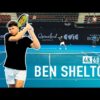 Ben Shelton Court level Practice 2024 [4K 60fps]