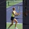 Karolina Pliskova | Forehand slow-motion [back view]