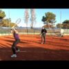 Backhands with Maria Jose
