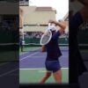 Iga Swiatek & Caroline Garcia Practice [Indian wells 2024] #shorts