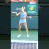 Camila Giorgi – Forehand Backhand Slow-motion1 #shorts #camilagiorgi