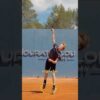 The perfect toss for your serve style 👌 #tennis #balltoss #serve #tenniscoach