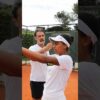 Look at the way Altea’s forehand improves with just one early tweak to her movement!