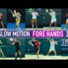 Forehand Compilation | slow motion 2024