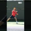 Andrey Rublev Forehand slow-motion #shorts #slowmotion