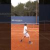Teo Davidov’s technique is incredible for his age 🤯 #tennis #technique #tenniscoach