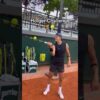 Think you can do this racquet trick on the first attempt? 😏 #tennis #tennistrick #holgerrune