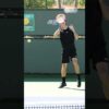 Taylor Fritz Forehand slow-motion #shorts #slowmotion