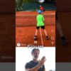 What should you do with your other hand between shots in tennis? 🤔 #tennis #tennistips #tenniscoach