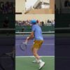 World #1 Jannik Sinner’s Slow Motion #shorts