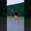 That was painful, but worth it 😮‍💨 #tennis #tenniscoach #tennispractice