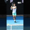 Carlos Alcaraz Backhand Slow-motion #shorts