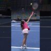 Slice serve for any age and level 💫 #tennis #sliceserve #tennistips