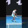Carlos Alcaraz Backhand Slice Slow-motion #shorts