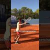This exercise looks simple—until you try it! 😅🎯 #tennis #coachmouratoglou