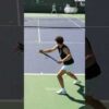 Forehand Compilation – Ben Shelton Slow Motion Back View 1 #Shorts