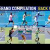 Forehand Compilation – Slow Motion Back View [Alcaraz Djokovic Sinner Zverev Rublev Shelton]