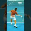 Forehand Compilation – Slow Motion Back View #Shorts