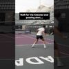 Unbelievable point! 😲 #tennis #tweener #tenniscoach