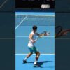 Forehand Compilation – Carlos Alcaraz Slow Motion Back View 2 #Shorts