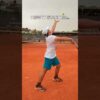 Free your wrist for a powerful serve ⚡ #tennistips #power #serve #tenniscoach