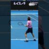 Forehand Compilation – Andrey Rublev Slow Motion Back View 1 #Shorts