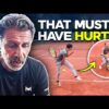 That must have hurt – I react to viral tennis videos