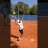 Rotate your body for a more accurate serve! 💫 #tennis #tennisfans #coachmouratoglou