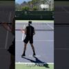 Taylor Fritz Serve – Slow Motion #shorts