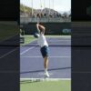 Jannik Sinner  Serve – Slow Motion #shorts