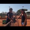Backhand Volleys with Kenza